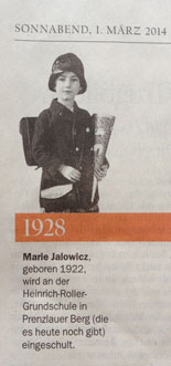 Foto aus dem Tagesspiegel heute Foto aus Tagesspiegel mit Mädchen ist zu sehen - heute.