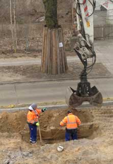 Foto: es wird gesucht an anderer Stelle heute