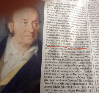 Blick auf Zeitungsartikel, heute fotografiert Foto von Zeitungsartikel - heute fotografiert.