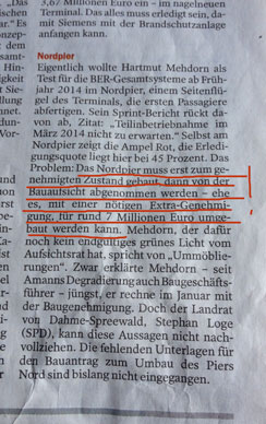 Blick auf Zeitung, heute Foto von Zeitungsartikel - heute.