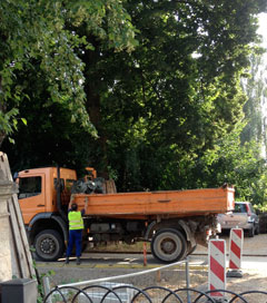 Foto von dem LKW - heute.