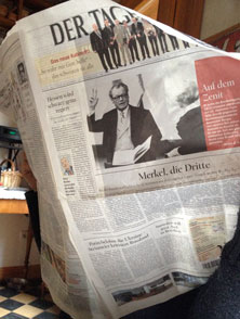 Foto von Tagesspiegel heute Foto von Tagesspiegel ist zu sehen - heute.