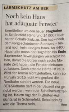 Foto von einem Zeitungsartikel aus dem Tagesspiegel Foto von einem Zeitungsartikel aus dem Tagesspiegel ist zu sehen