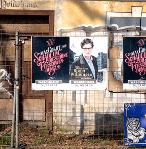 Foto von einer Werbung - heute Foto von einer Werbung - heute in Potsdam gesehen.