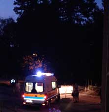 Foto von der Straße nachts ist zu sehen - heute Nacht.