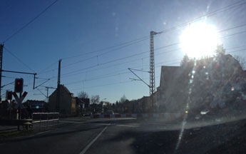 Foto von Schranke heute Foto von Schranke ist zu sehen - heute.