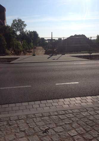 Foto von heute Foto vom Neubaugebiet