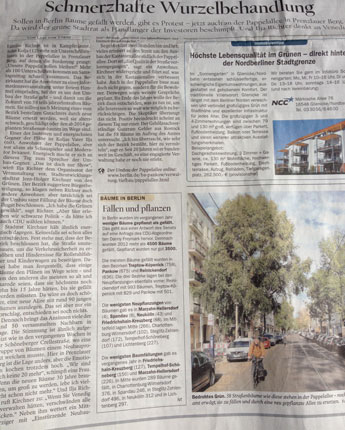 Foto von einem Zeitungsartikel aus dem Tagessiegel - Foto.