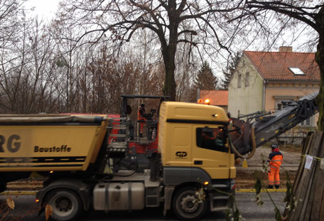 Foto von Fräse heute Foto von Fräse ist zu sehen - heute.