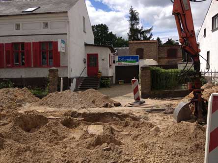 Foto von dem Reformhaus in der Straße heute. title=