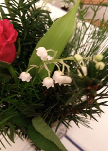 Foto von Maiglöckchen Foto von Maiglöckchen in Vase ist zu sehen - von heute.