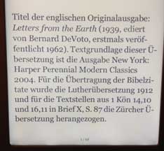 Foto von einem ebook-display mit Text ist zu sehen