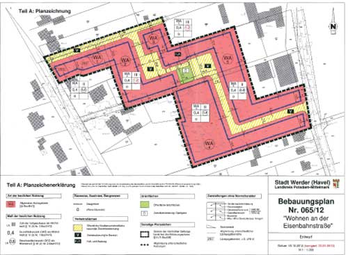 Plan mit Geltungsbereich Karte ist abgebildet mit Geltungsbereich
