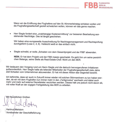 vierte Seite vierte Seite des Briefes - von heute.