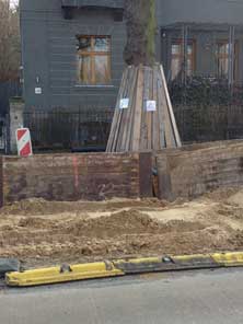 heute Abend Foto von Baum mit Verbauboxen heute Abend