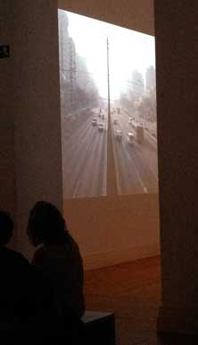 im Gropiusbau - Film Foto in der Ausstellung im Gropiusbau von einem Film ist zu sehen
