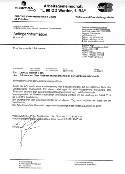 Info 1 Scan von einem Brief