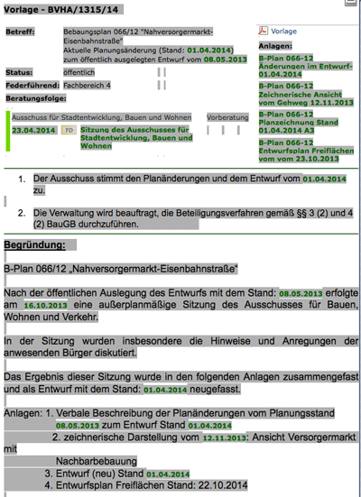 heute im Netz Tagesordnung, die im Netz stehen - heute.