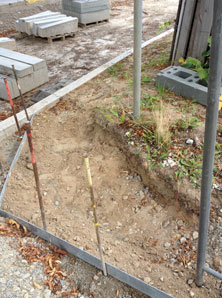 heute an der Linde 105 aktuelles Foto von dem bereits eingebauten Band Linde 105 ist zu sehen.