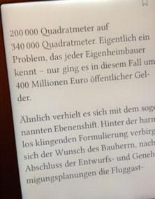 ebookreader Foto von ebookreader ist zu sehen - heute.