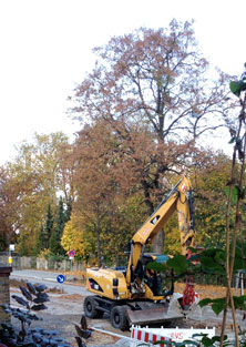 Blick auf Bagger heute Foto von Bagger heute.