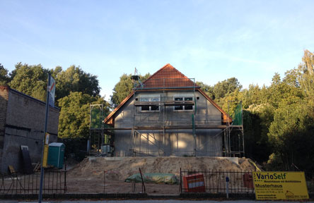 Foto: Neubau Nr. 131 - heute Blick auf Neubau Nr. 131 - Foto von heute.