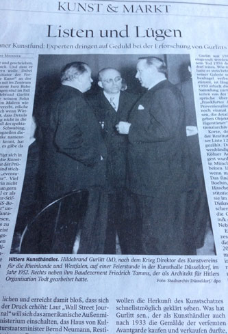 Foto von Zeitungsartikel Foto von einem Zeitungsartikel ist zu sehen - heute.