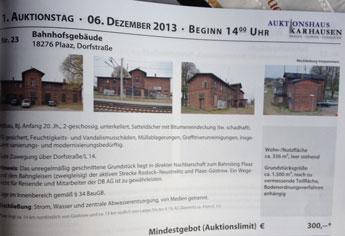 Foto aus Artikel aus Auktionshaus - heute Foto von einem Katalog von einem Auktionshaus ist zu sehen, heute.