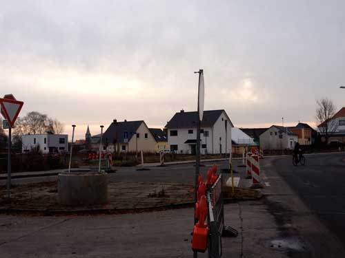 Foto von verschiedenen Einfamilienhäusern.