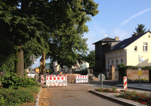 Foto von Richtung Bahnhof - heute fotografiert.