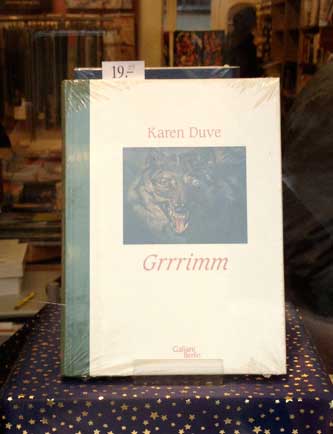 Foto von einem Buch im Schaufenster in Potsdam Eisenbahnstraße.