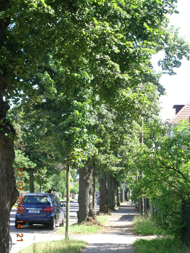 Fußweg Eisenbahnstraße