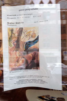 Blick auf Galerie heute Foto von einer Galerie in der Grolmannstraße ist zu sehen - heute.