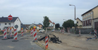 Asphalt Foto von Asphaltstücken - heute.