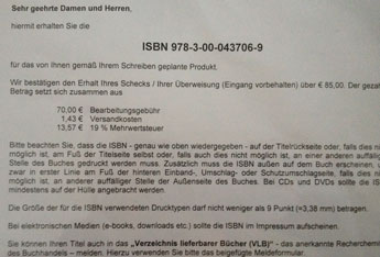 Blick auf Brief heute Foto von Brief ist zu sehen - heute.