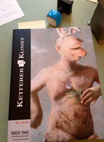 Titelbild Foto von dem Titel des Kataloges