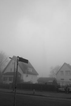Foto von Phöbener Straße heute früh Foto von der Phöbener Straße ist zu sehen - heute.