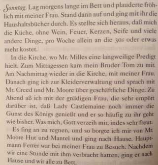 Foto von einer Tagebuchseite Foto von einer Seite aus dem Tagebuch
