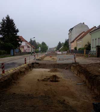 Foto von der Baustelle Richtung Kino.title=