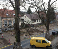 Foto von Postauto heute Foto von Postauto vor der Tür ist zu sehen - heute.