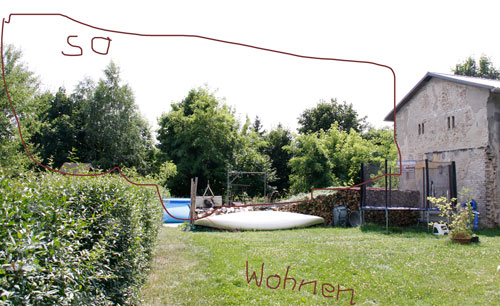 Grün im SO-Gebiet Foto von dem Großgrün im geplanten SO-Gebiet.