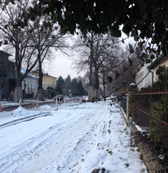 Blick auf Straße heute Foto von Straße ist zu sehen - heute.