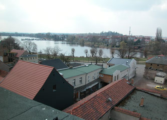 Foto von Mühlenstraße 2 Foto von oben auf Gebäudegruppe ist zu sehen.